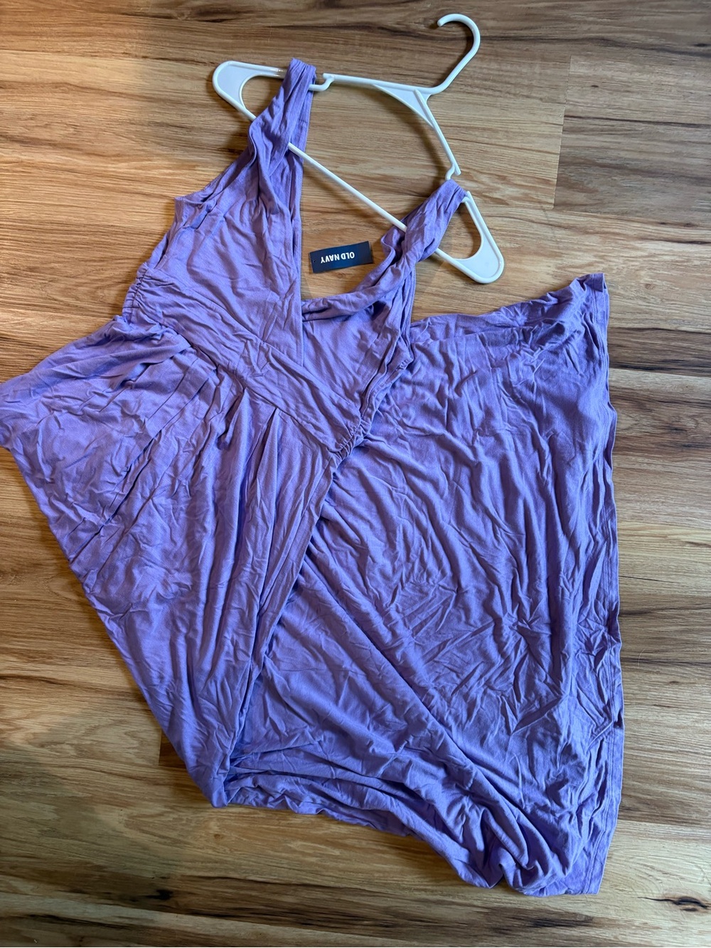 Old Navy Lavender V-Neck Maxi Dress
